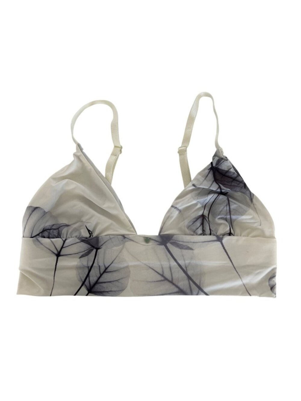 Clo Intimo Ivory Leaf Print Bralette